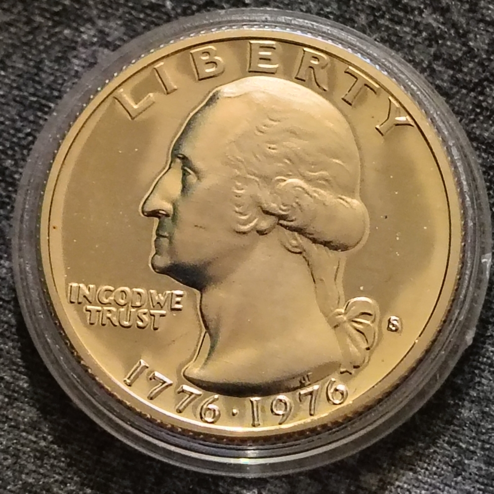 Bicentennial Quarter Coin - Picture 2 of 4